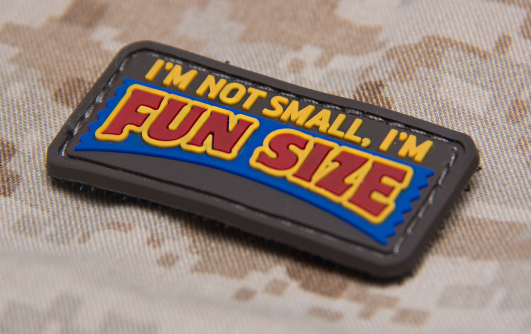 Fun Size PVC Morale Patch