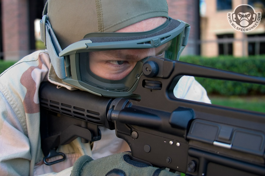 Revision Desert Locust Military Goggle - Ballistic Protection With Wide Field Of View