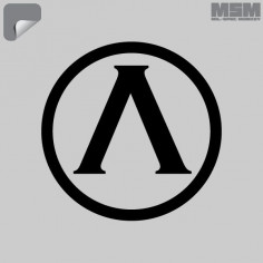 Lambda Shield Decal