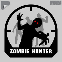 Zombie Hunter Decal