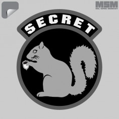 Secret Squirrel Decal