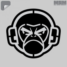 MSM Logo Stencil Decal