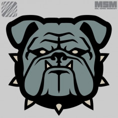 Bulldog Head - Large