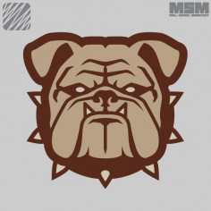 Bulldog Head - Small