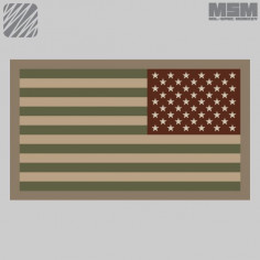 US Flag Reversed Patch