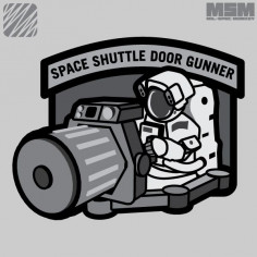 MIL-SPEC Shuttle Door Gunner Patch ACU