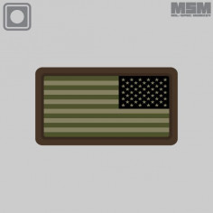 US Flag PVC Mini REV Patch