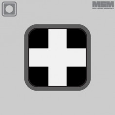 Medic Square 1inch PVC Patch