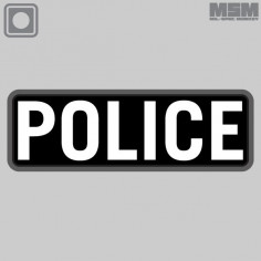 POLICE 6x2 PVC Patch