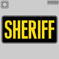 SHERIFF 6x3 PVC Patch