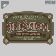 Old School Decal
