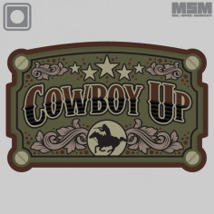 Cowboy Up PVC