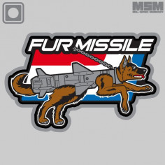Fur Missile PVC