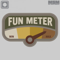 Fun Meter 3in PVC Morale Patch