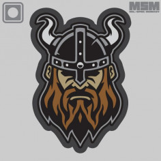 VIKING WARRIOR HEAD 2 PVC MORALE PATCH – Armed Forces Supply