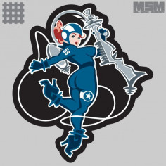 Space Girl 1 Morale Patch