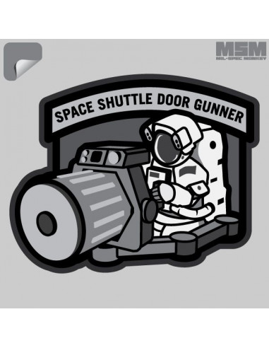 Space Shuttle Doorgunner Decal