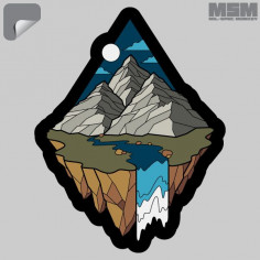 Mountain Diamond 1 Decal