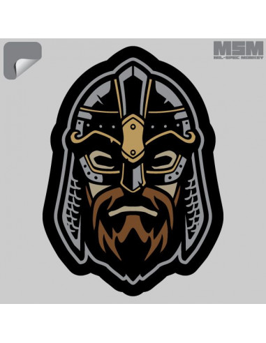 Viking Warrior Head 2 Decal