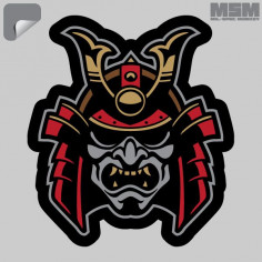 Samurai Warrior Head 1 Decal