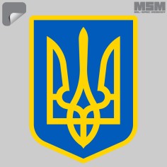 Ukraine Coat of Arms Decal