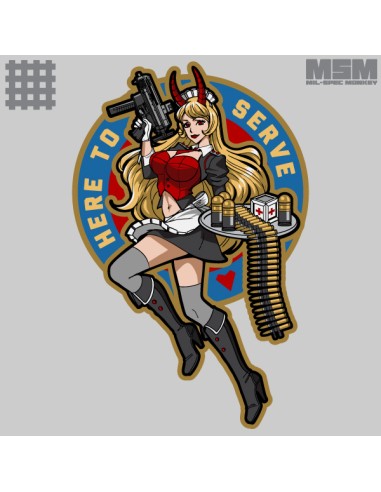 Here To Serve Anime Morale Patch