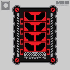 Cyberpunk Tread PVC Patch