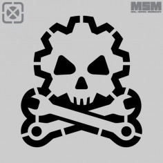 Death Mechanic Stencil