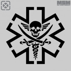 Tac-Med Pirate Stencil